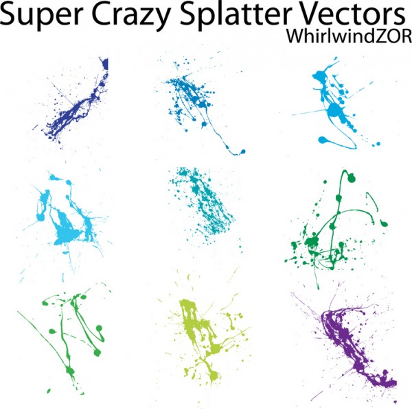 splatter-vectors