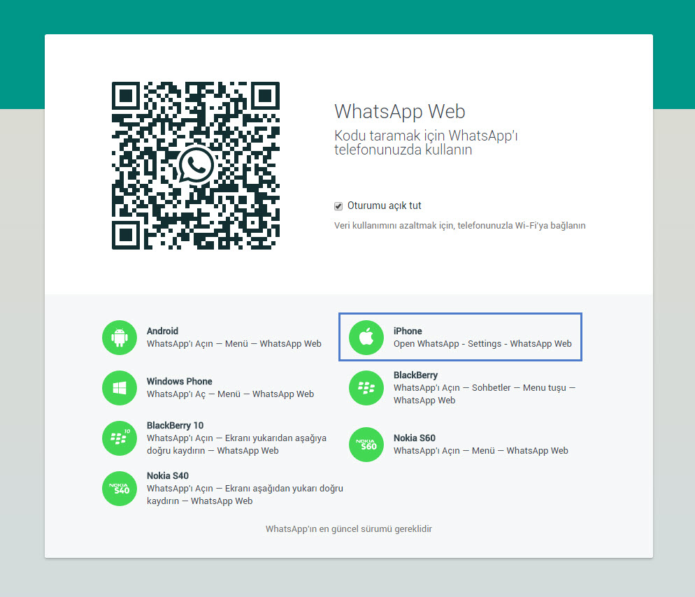 whasapp-web-iphone-destegi